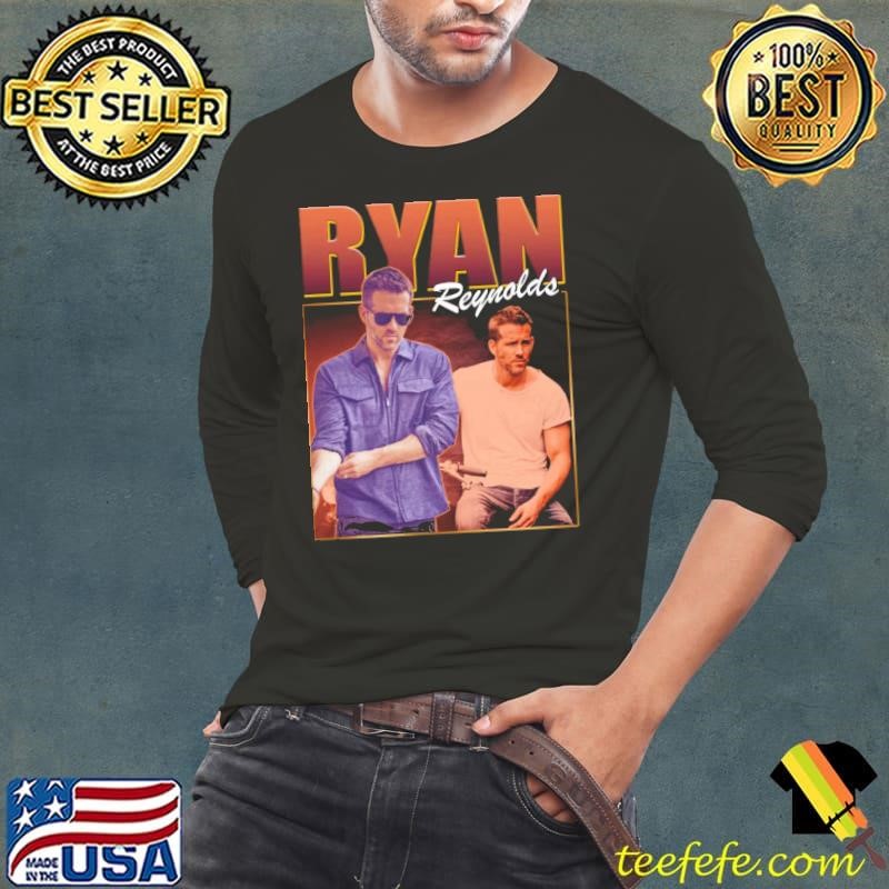 Ryan Reynolds Canadian and American actor Long Sleeve Tee