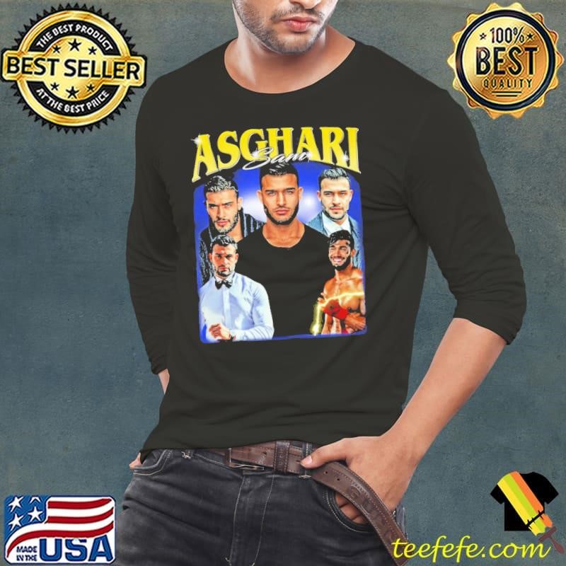 Sam Asghari Iranian-born American model actor Long Sleeve Tee