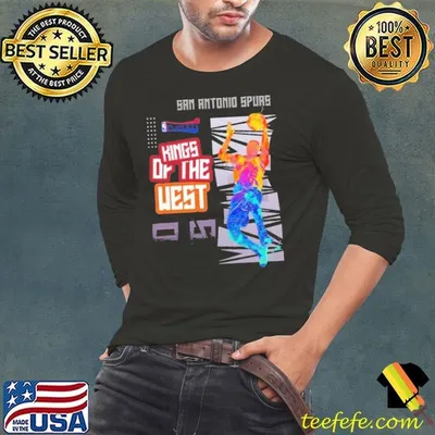 San Antonio Spurs Playoffs 2025 king of the West best team shirt