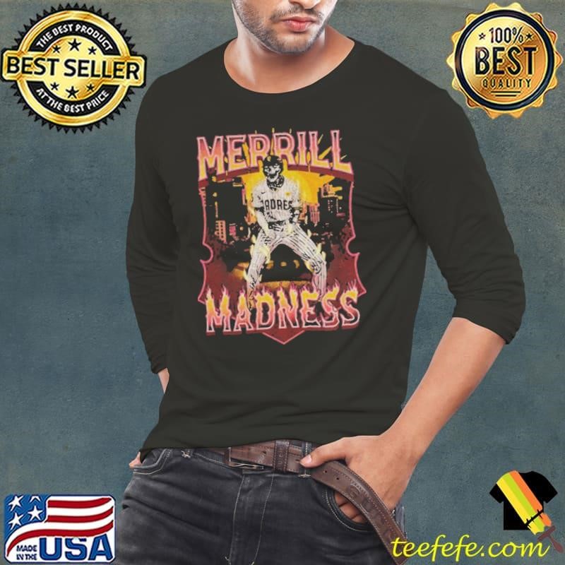 San Diego Padres Skeleton Merril Madness MLB shirt