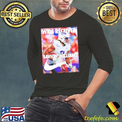 Savion Williams Wide Receiver NFL Draft class of 2025 shirt