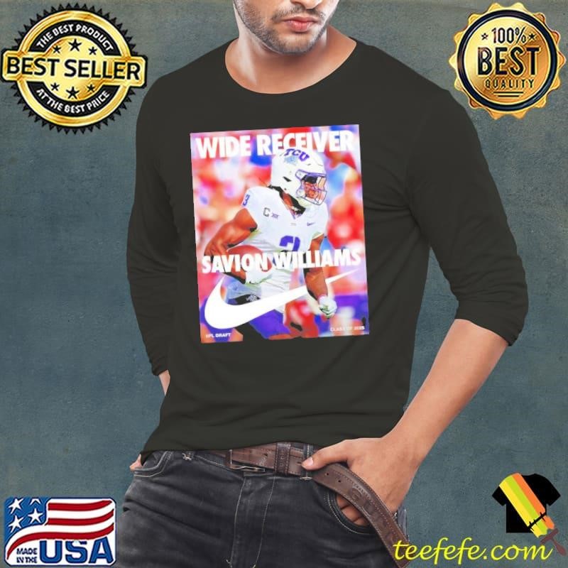 Savion Williams Wide Receiver NFL Draft class of 2025 shirt