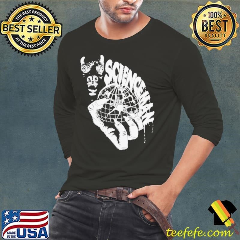 Scienceman classic black white Long Sleeve Tee