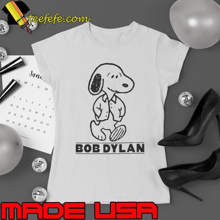 Snoopy Bob Dylan Ladies tee