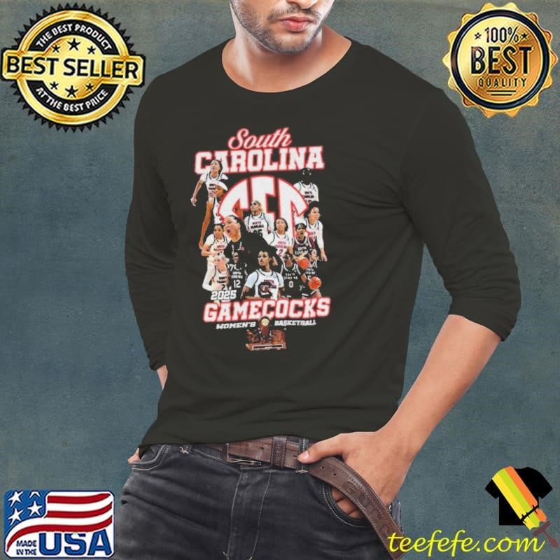 South Carolina Gamecocks 2025 women’s basketball sports shirt