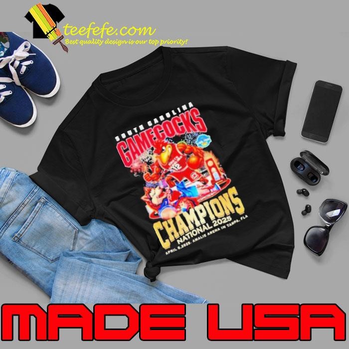 South Carolina Gamecocks Final Four national champions 2025 Cocky beat Husky mascot Unisex