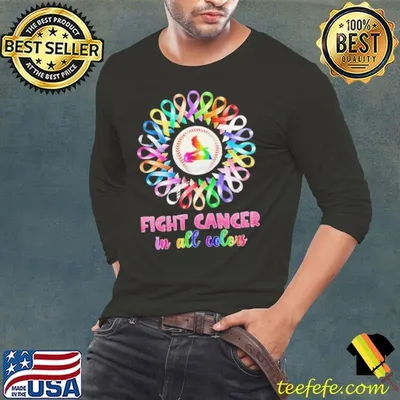 St Louis Cardinals fight cancer in all colors shirt