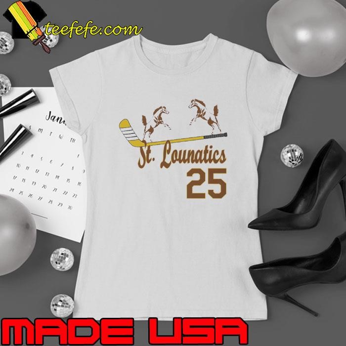 St. Lounatics 25 Hockey Shirt