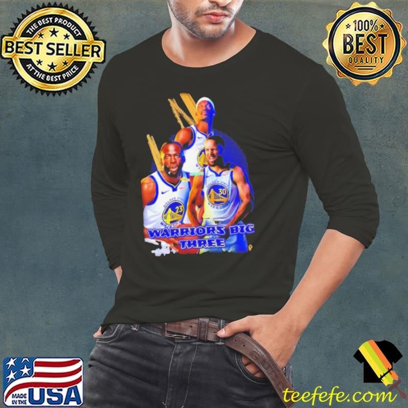 Stephen Curry Draymond Green and Jimmy Butler Golden State Warriors big three shirt