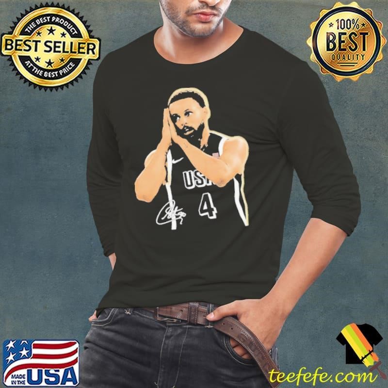 Stephen Curry sleep night night signature Long Sleeve Tee