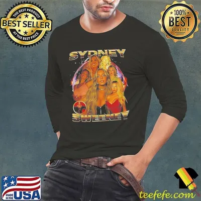 Sydney Sweeney Glamorous Multi-Pose Collage Fan Shirt