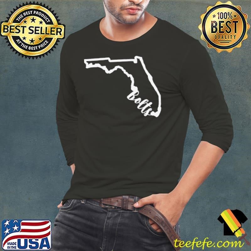 Tampa Bay Lightning map Long Sleeve Tee