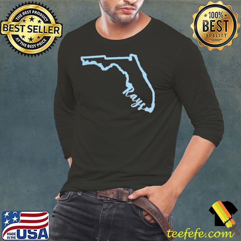 Tampa Bay Rays map Long Sleeve Tee