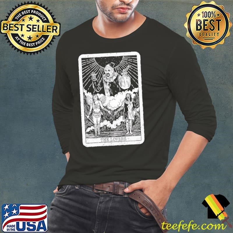 Terrifier the lovers card Long Sleeve Tee