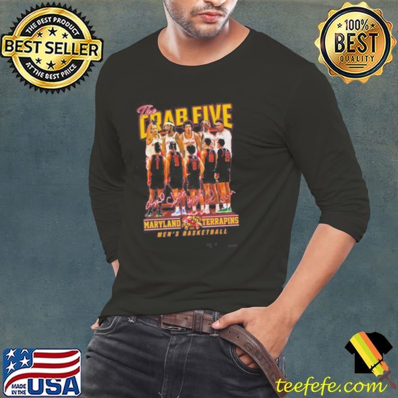 The Carb Five Maryland Terrapins Mens Basketball 2025 Signatures Shirt