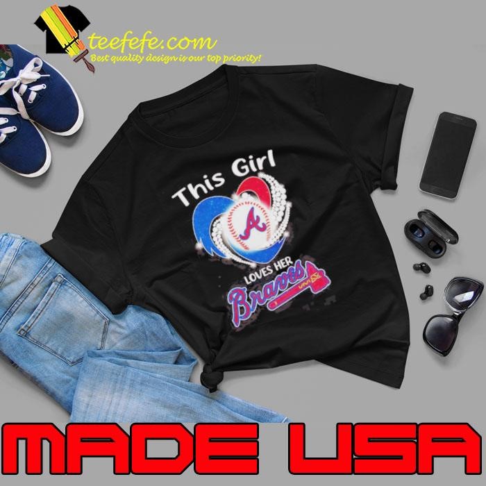 This Girl Loves Her Atlanta Braves Diamond Unisex