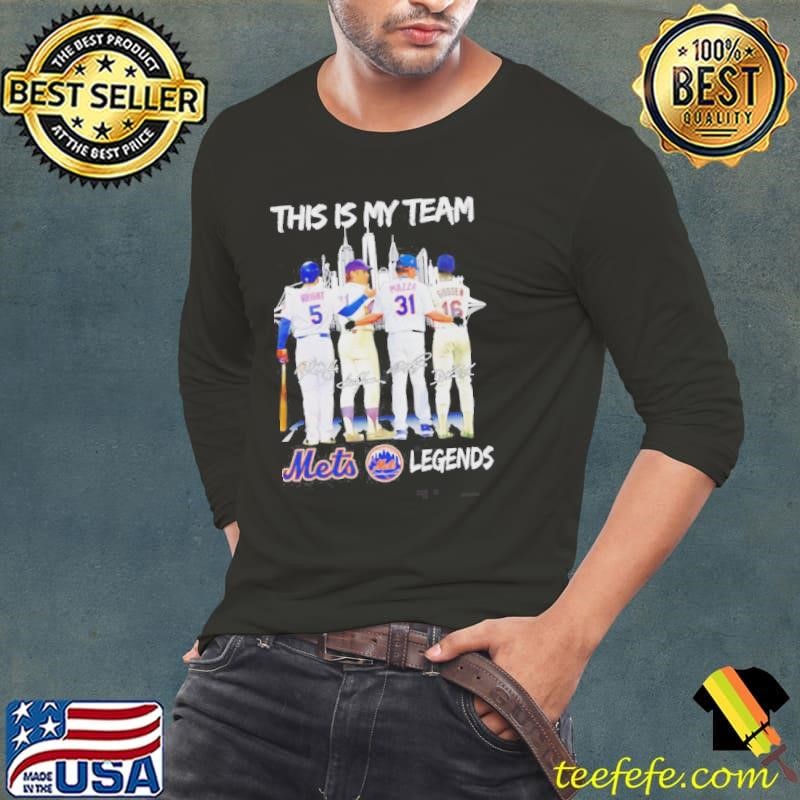 This Is My Team Mets Legends Signature Shirt