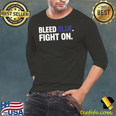 Toronto Maple Leafs bleed blue fight on shirt