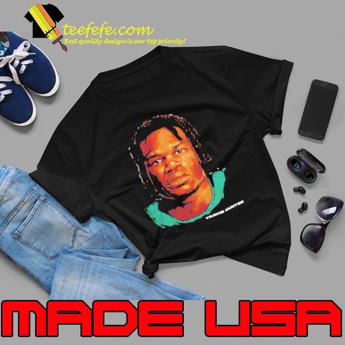 Travis Hunter Jacksonville Jaguars Portrait Unisex