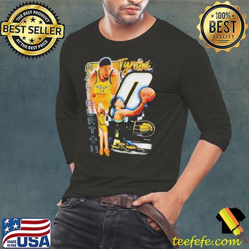 Tyrese Haliburton Indiana Pacers Notorious 3.0 Player Long Sleeve Tee