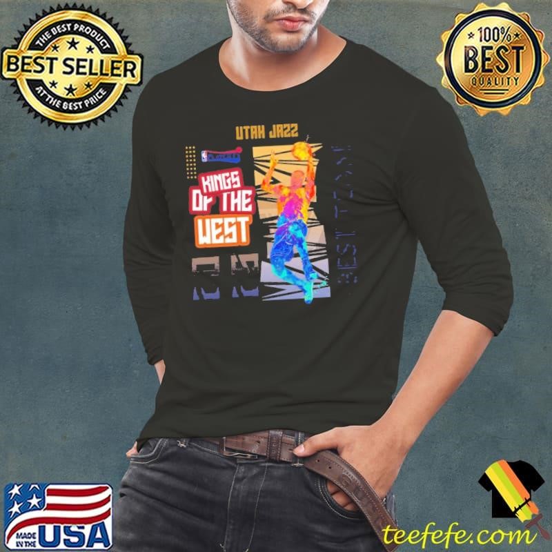 Utah Jazz Playoffs 2025 king of the West best team shirt