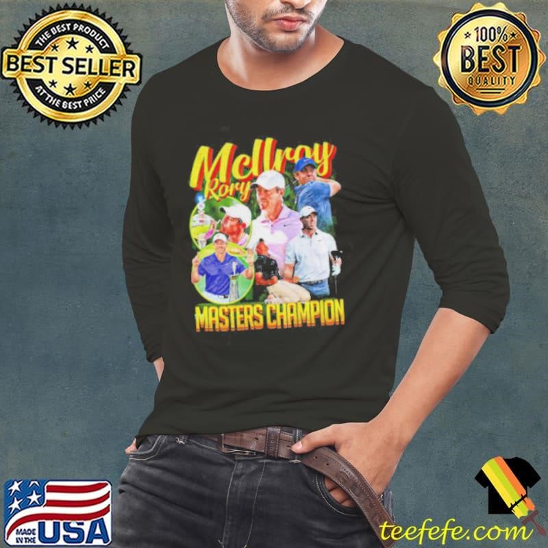 Vintage Rory McIlroy Masters Champion Tribute shirt