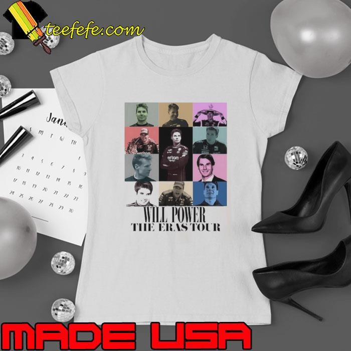 Will Power the eras tour Ladies tee