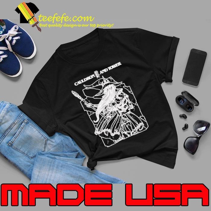 Wizard Etriax the Eternal Infravision Cauldron and tower Unisex