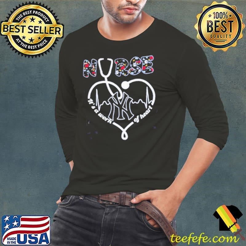 Yankees Nurses Night 2025 it’s a work of heart shirt