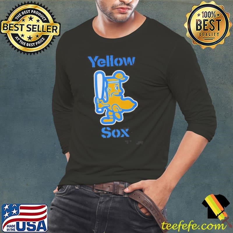Yellow Sox Funny Long Sleeve Tee