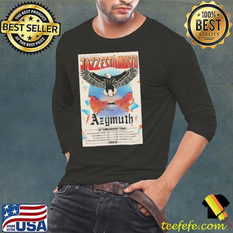 025 Azymuth 50th Anniversary Tour Poster Long Sleeve Tee