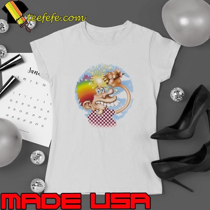 1972 Grateful Dead Europe 72 Ice Cream White Ladies tee