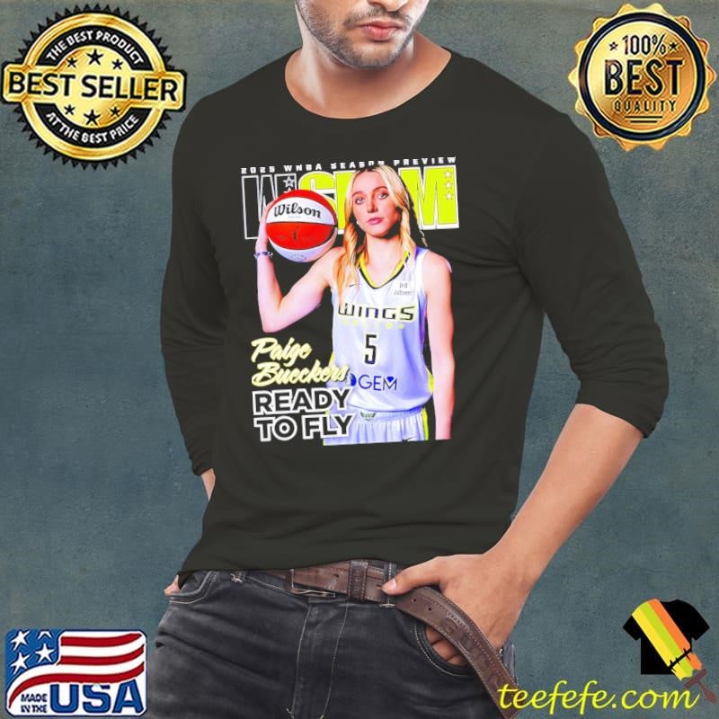 2025 WNBA season preview WSLAM cover Paige Bueckers ready to fly shirt