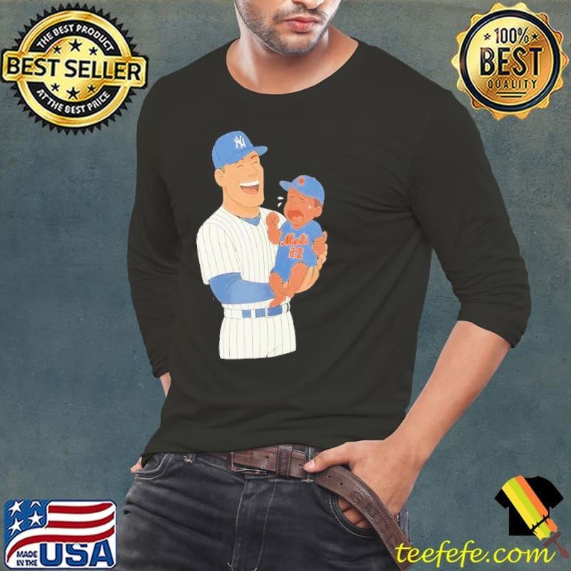 Aaron Judge Carrying Juan Soto crying cartoon shirt