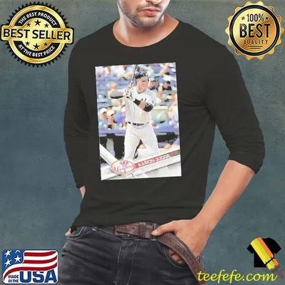 Aaron Judge New York Yankees MLB baseball card player shirt