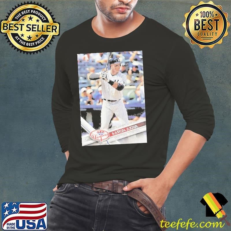 Aaron Judge New York Yankees MLB baseball card player shirt