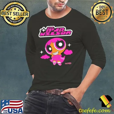 A’ja Wilson MVP PowHERpuff cartoon shirt