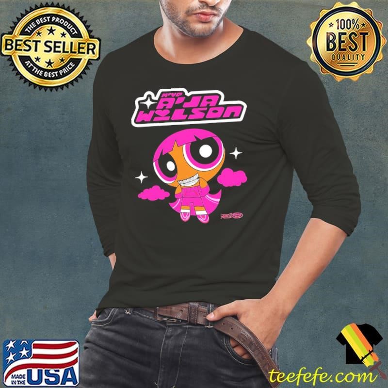 A’ja Wilson MVP PowHERpuff cartoon shirt