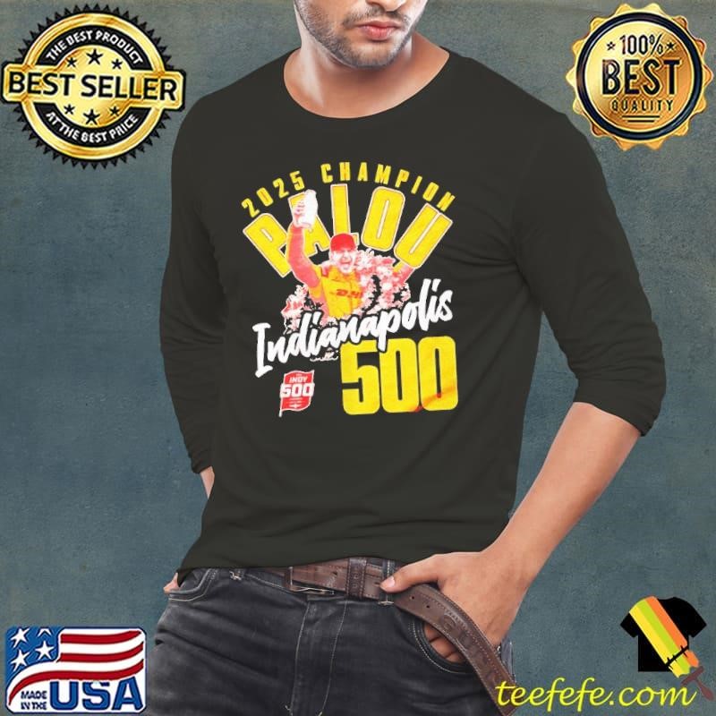 Alex Palou 2025 Indianapolis 500 Champion Long Sleeve Tee