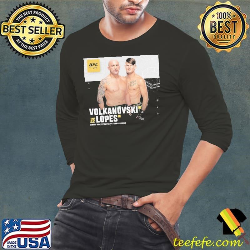 Alexander Volkanovski Vs Diego Lopes World Featherweight Championship shirt