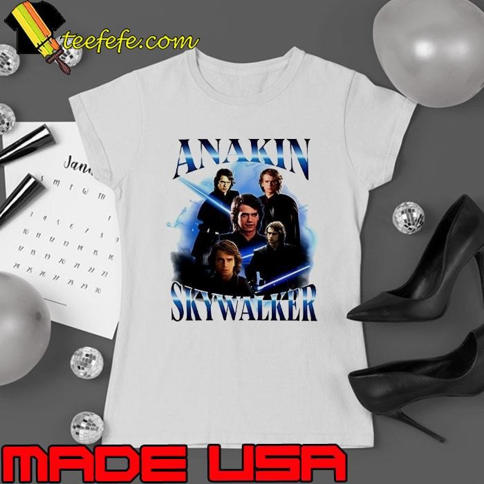 Anakin Skywalker Jedi retro collage Ladies tee