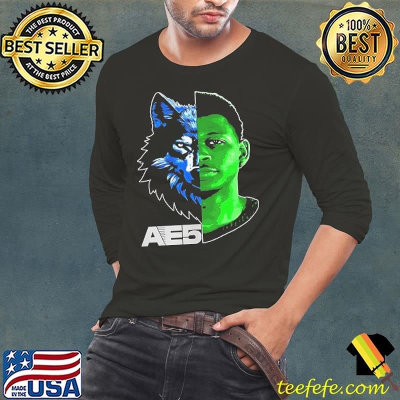 Anthony Edwards Minnesota Timberwolves Game Day mascot Long Sleeve Tee