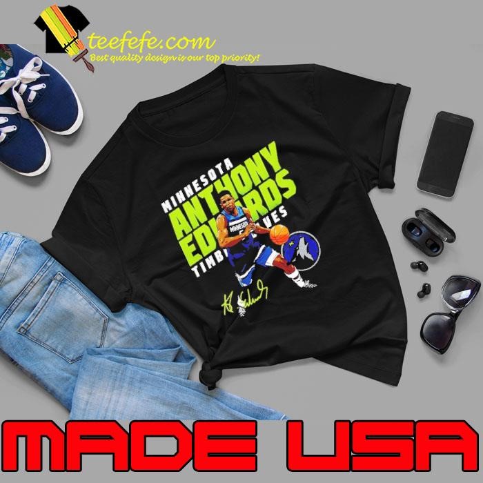 Anthony Edwards Minnesota Timberwolves basketball player slant drive Unisex