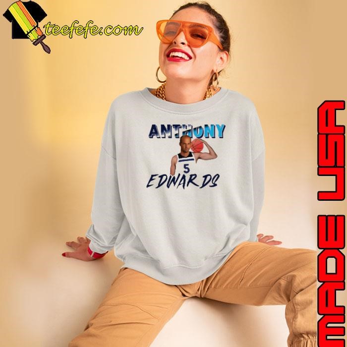 Anthony Edwards Minnesota basketball shirt