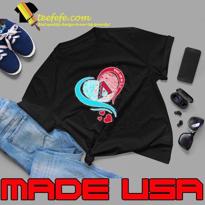 Arizona Diamondbacks Heart It’s My DNA 2025 Unisex