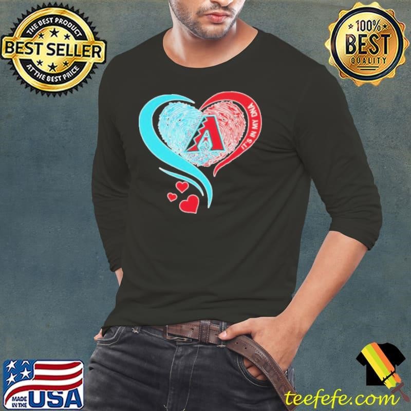 Arizona Diamondbacks it’s in my DNA heart 2025 Long Sleeve Tee