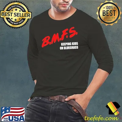 BMFS keeping kids on bluegrass shirt