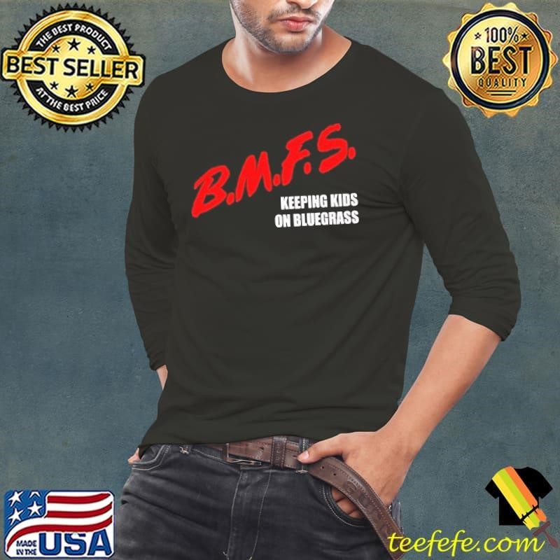 BMFS keeping kids on bluegrass shirt