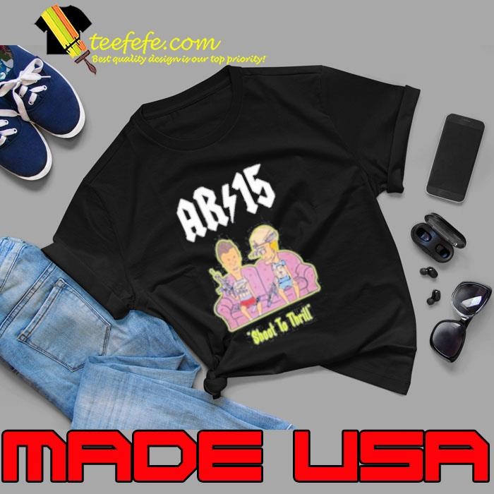 Beavis And Butthead Ar 15 Shoot To Thrill Painting Unisex