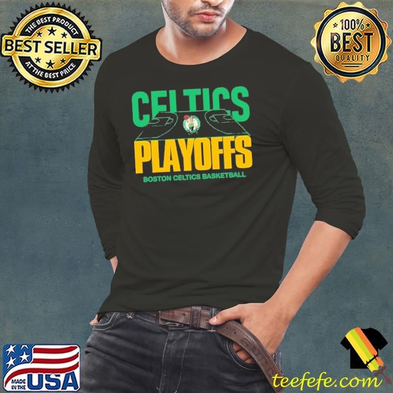 Boston Celtics basketball court NBA playoffs shirt